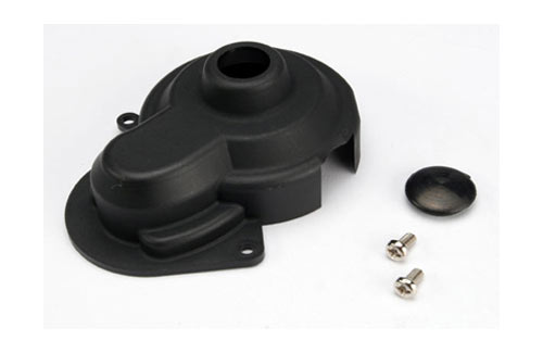 Dust cover/rubber plug (w/ screws) (Stampede/Rustler)