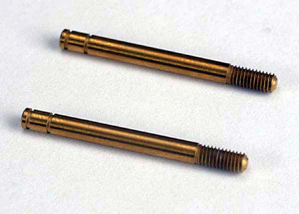 Shock shafts, hardened steel, titanium nitride coated (32mm) (2)