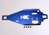 Lower chassis, 2.5mm aluminum (blue)