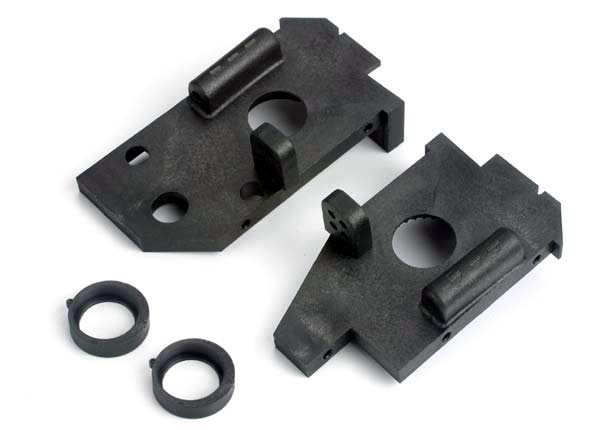 Side plates, rear (l&r)/ belt tension cams (2)