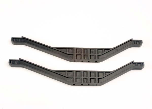 Chassis braces, lower (2) (black) (TRX-4923)