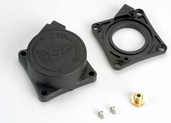 Housing set, recoil starter/ 2x3mm rst (2) (trx 2.5, 2.5r)