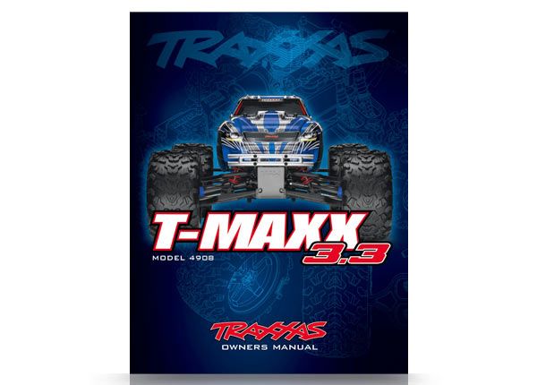 Owners manual, t-maxx 3.3 (long wheelbase) (model 4908)