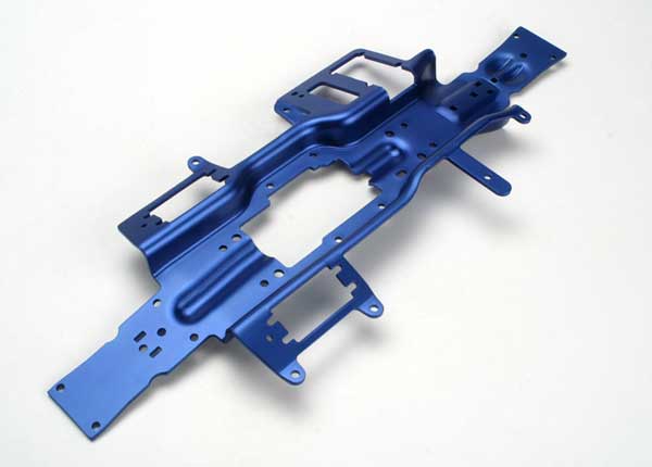 Chassis, revo (3mm 6061-t6 aluminum) (anodized blue)