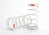 Spring, shock (white) (gtr) (front) (0.9 rate orange) (1 pair)