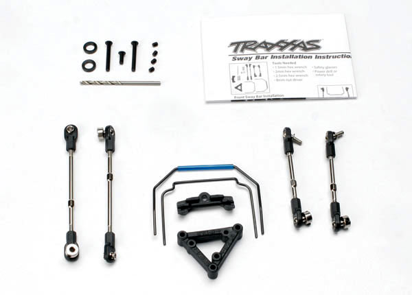 Sway bar kit, slayer (front and rear) (includes front and rear sway bars and adjustable linkage)