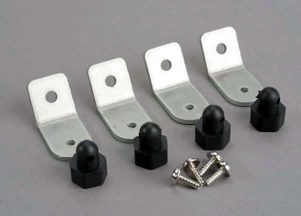 Body posts/ aluminum mounting brackets/ 3x8 st (8)