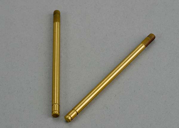 Traxxas - Shock Shafts, Hardened Steel, Titanium Nitride Coated (Rear) (2) (TRX-6098T)