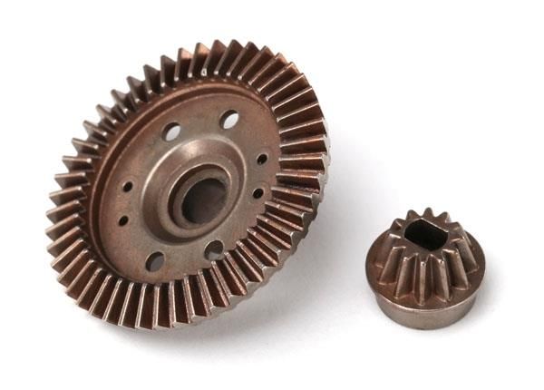 Ring gear, differential/ pinion gear dif (12/47 rear) (TRX-6779)