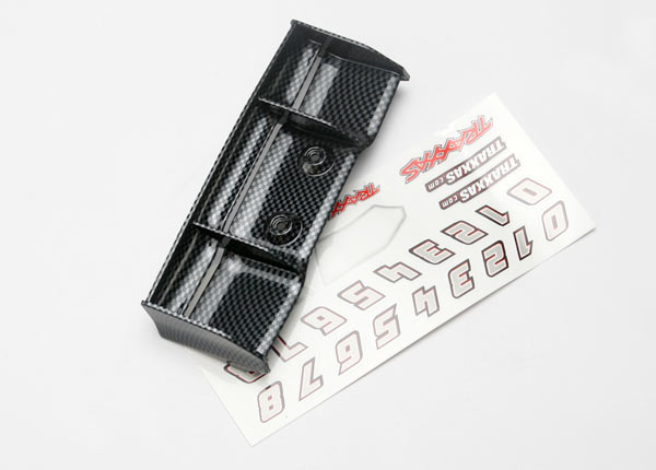 Wing, 1/16 E-Revo (exo-carbon finish)/ decal sheet
