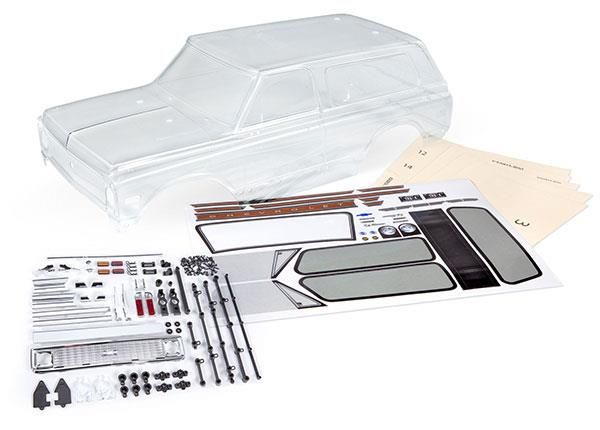 Body Kit Chevrolet Blazer (1972) clear body (TRX-9111)