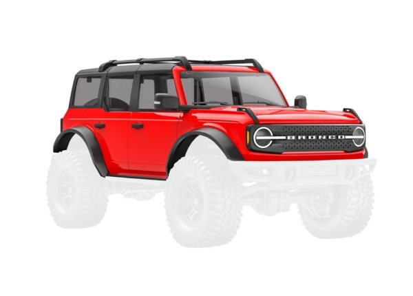 Traxxas - TRX-4M rode Ford Bronco body compleet (TRX-9711-RED)