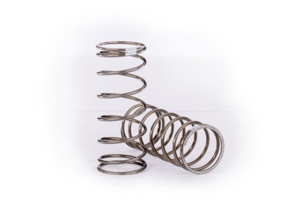 Traxxas - Springs, shock (natural finish) (GT-Maxx) (1.150 rate, white stripe) (2) (TRX-10241)
