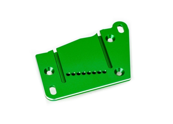 Traxxas - Motor mount cap, 6061-T6 aluminum (green-anodized) (TRX-10263-GRN)