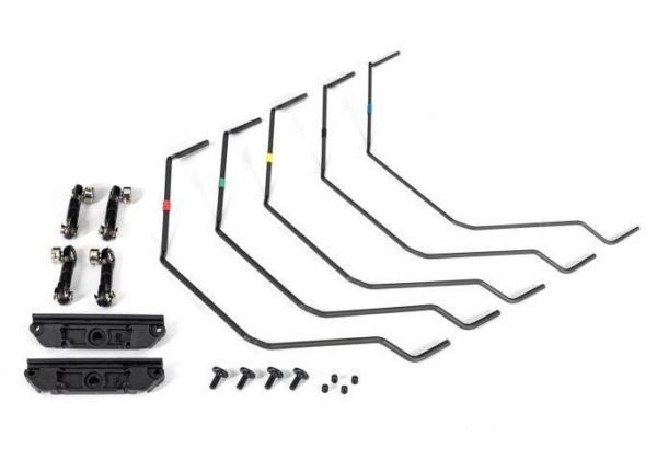 Traxxas - Sway bar kit, Maxx Slash (front and rear) (includes front and rear sway bars and linkage) (TRX-10295)