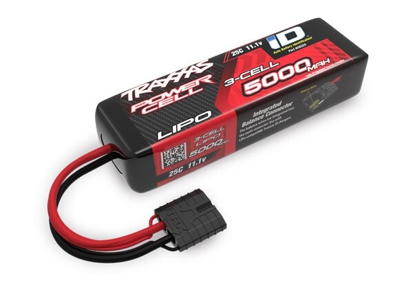 Traxxas Power Cell LiPo 5000mAh 11.1V 3S 25C, short 135mm (TRX-2832X)