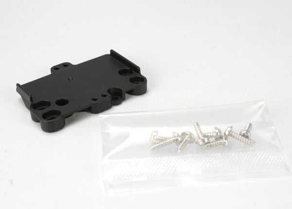 Mounting plate, speed control (XL-5, XL-10) (fits into Bandit, Rustler, Stampede and 4-Tec)