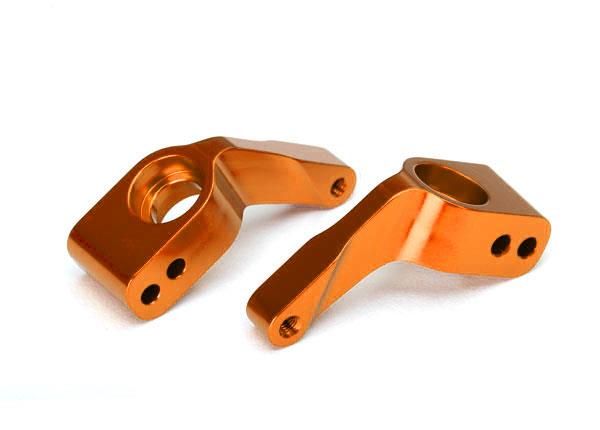 Traxxas - Stub axle carriers (2) aluminum (orange-anodized) (TRX-3652T)