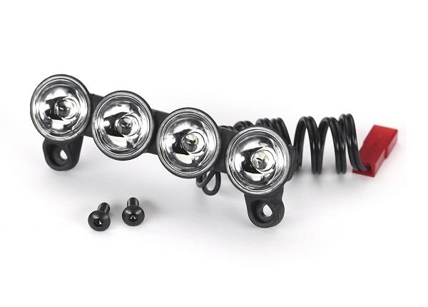 Traxxas - LED light bar, front (assembled)/ 3x8 BCS (2)/ 2.5x8 BCS (2) (requires front bumper #5835X for 2WD Slash, #3635 for 2WD Stampede, #3630 f...