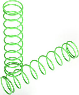 Springs, green (rear) (2) (TRX-3757A)