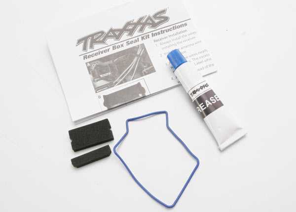 Seal kit, receiver box (includes o-ring, seals, and silicone grease)