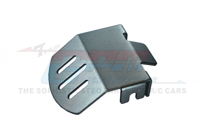 GPM - Aluminium Front/Rear Gear Box Bottom protector mount, Grey - Traxxas TRX-4