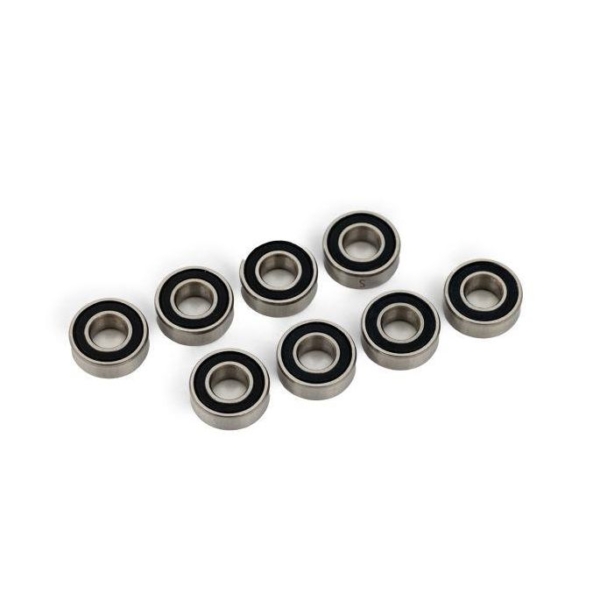 Traxxas - Ball bearing, black rubber sealed, stainless (5x11x4mm) (8) (TRX-5116R)