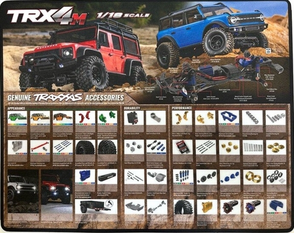 Traxxas - 1/18 TRX-4M Pit Mat (TRX61731)