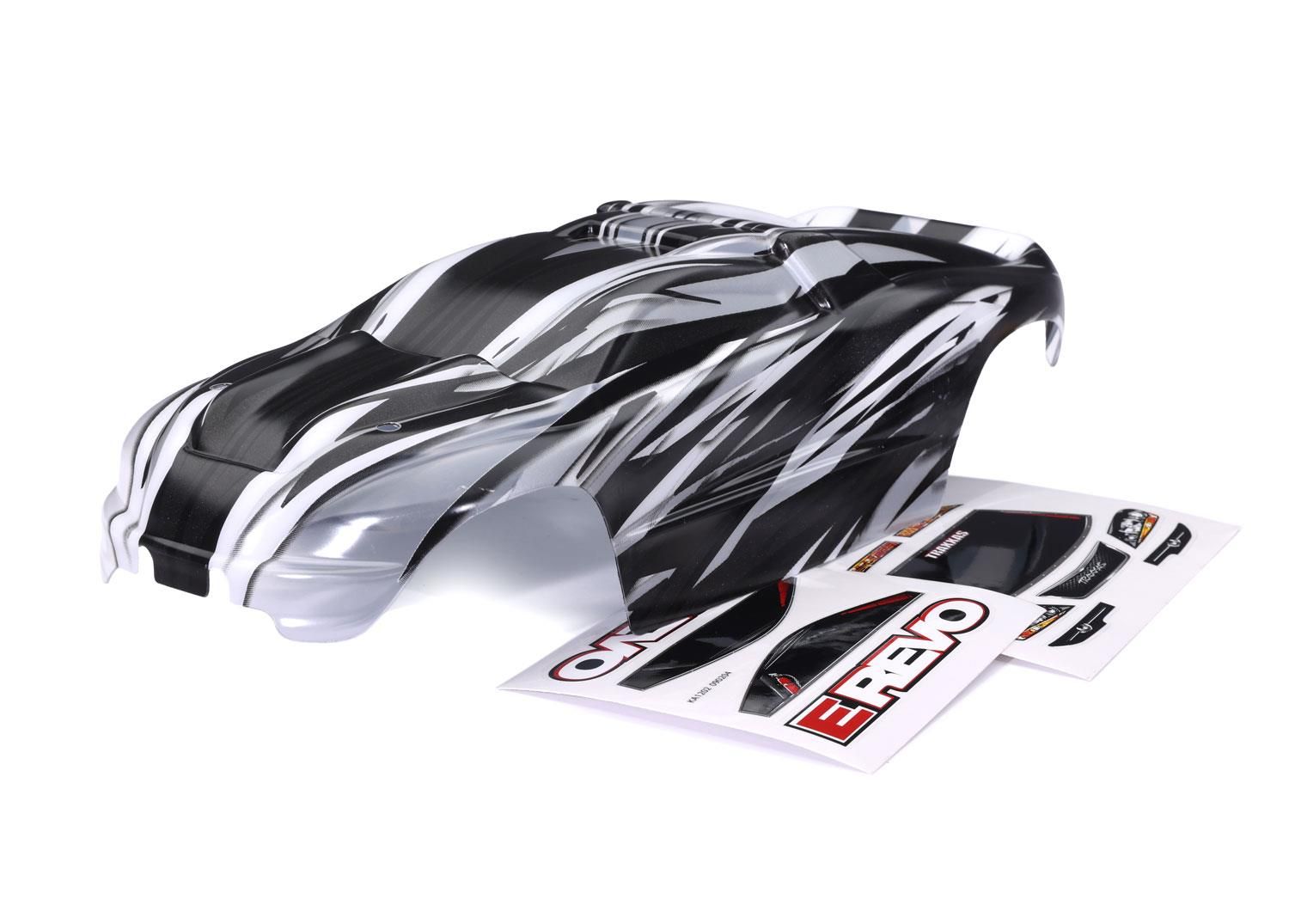 Traxxas - Body, 1/16 E-Revo, ProGraphix/ decal sheet (TRX-7115X)