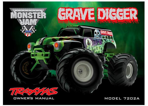 Traxxas - Owner's Manual, 1/16 Monster Jam replica (model 7202), TRX-7299 (TRX-7299)