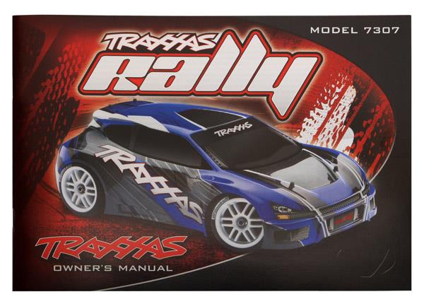 Traxxas - Owners manual, 1/16 Traxxas Rally, TRX-7399 (TRX-7399)