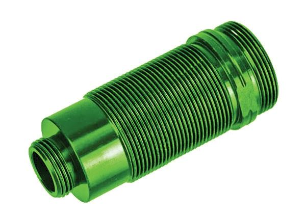 Traxxas - Body, GTR long shock, aluminum (green-a nodized) (PTFE-coated bodies) (1) (TRX-7466G)