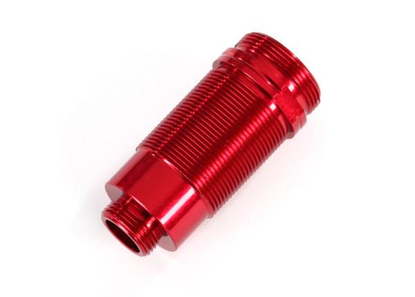 Traxxas - Body, Gtr Long Shock, Aluminum (Red-Anodized) (Ptfe-Coated Bodies) (1) (TRX-7466R)
