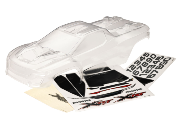 Traxxas - Body, XRT, Clear, decals applied) (TRX-7812)
