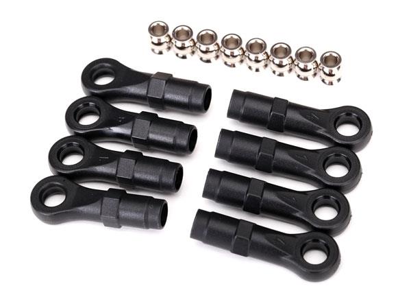 Traxxas - Rod ends, extended (standard (4), angled (4))/ hollow balls (8) (for use with TR (TRX-8149)