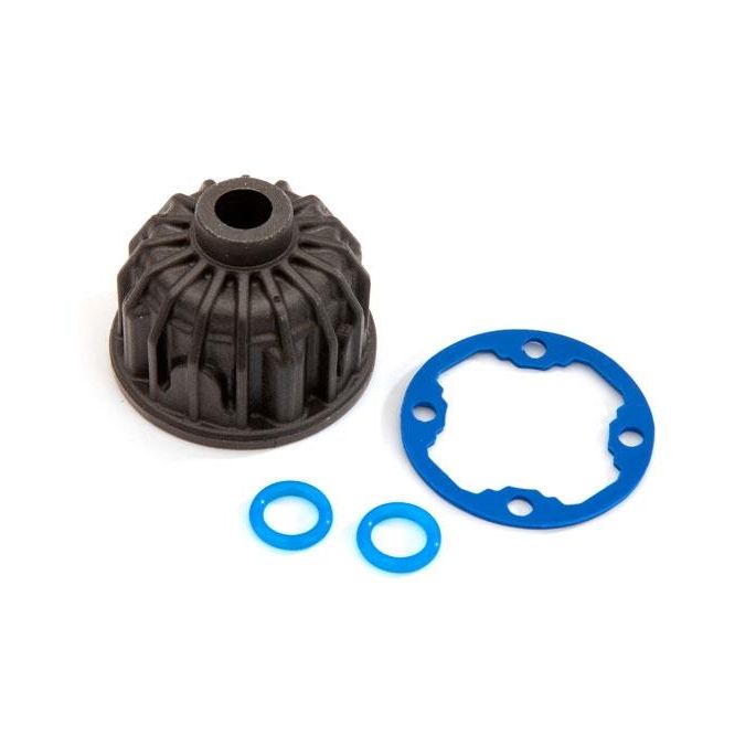 Carrier, differential/ x-ring gasket/ o-ring (2)/ 10x19.5x0.5 TW (TRX-8981)