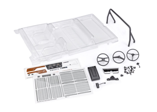 Traxxas - Interior, Chevrolet Blazer (1969 -1972) (clear, requires painting) (fits #9111 and 9112 bodies) (TRX-9114)