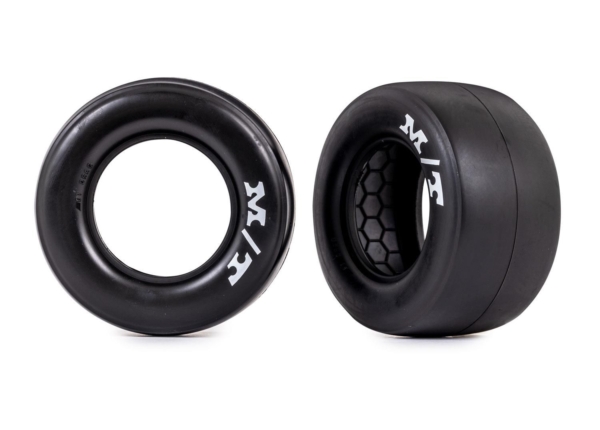 Traxxas - Tires rear (Mickey Thompson Drag Slicks, sticky compound) (2) (TRX-9471R)