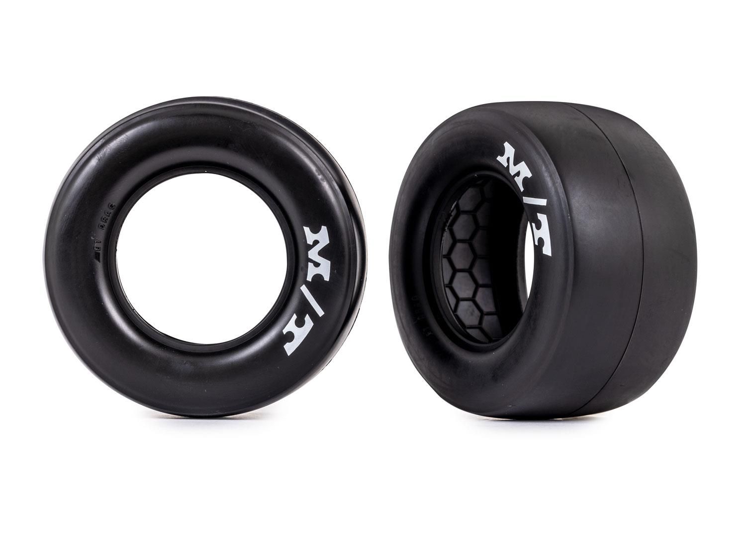 Traxxas - Tires rear (Mickey Thompson Drag Slicks, sticky compound) (2) (TRX-9471R)