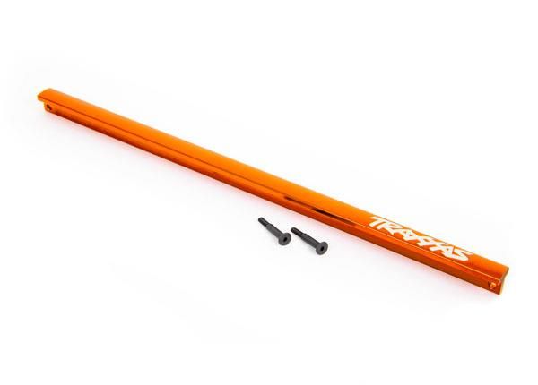 Traxxas - Chassis brace (T-Bar), 6061-T6 aluminum (orange-anodized)/ 3x16 SS (2) (TRX-9523T)