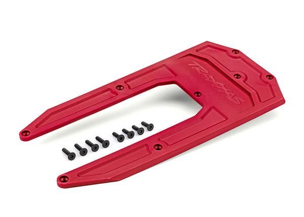 Traxxas - Sledge Skidplate, chassis - Red (TRX-9623R)
