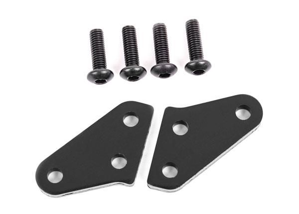 Traxxas - Steering block arms (alu) black (TRX-9636A)