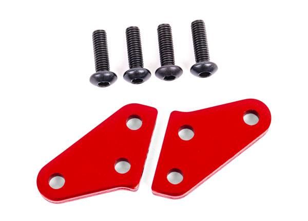 Traxxas - Steering block arms (alu) red (TRX-9636R)