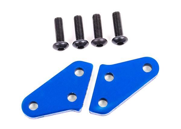 Traxxas - Steering block arms (alu) blue (TRX-9636X)