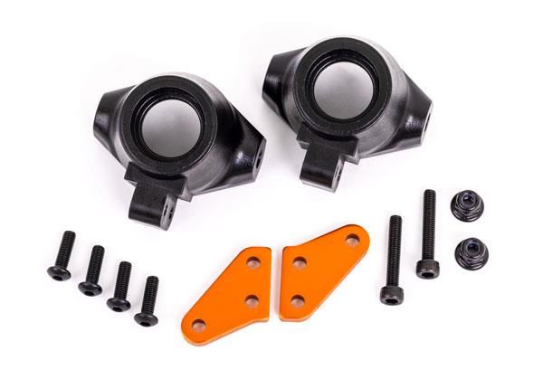 Traxxas - Aluminium Steering Blocks Arms - Orange (2) (TRX-9637T)