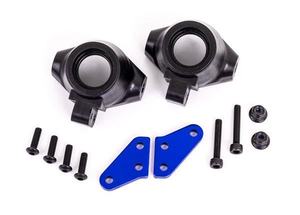 Traxxas - Aluminium Steering Blocks Arms - Blue (2) (TRX-9637X)