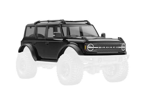 Traxxas - TRX-4M zwarte Ford Bronco body compleet (TRX-9711-BLK)