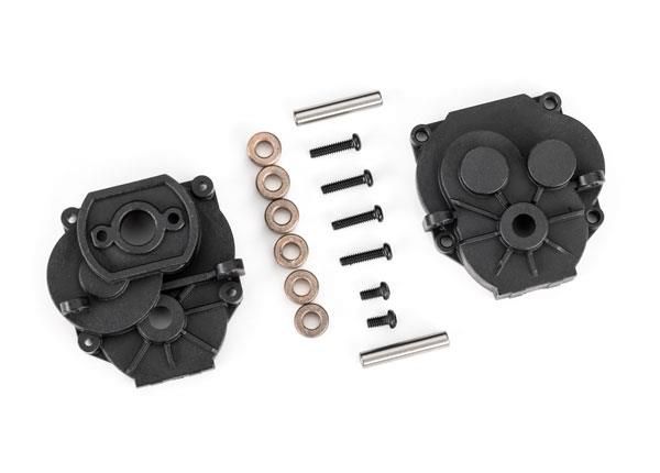 Traxxas - Gearbox housing (front & rear) (TRX-9747)