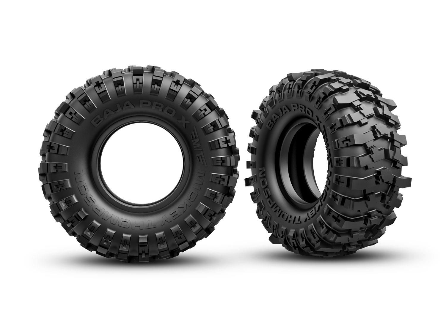 Traxxas - Tires, Mickey Thompson Baja Pro X 2.2x1.0 (2) (TRX-9782)
