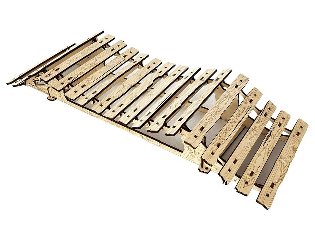 Crawler Park Suspension Tibetan Bridge voor 1/10 Crawlers